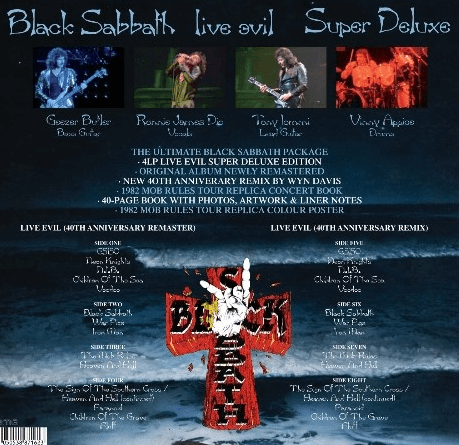 ☆未開封 Black Sabbath Live Evil 輸入盤 Amazon.co.jp: LIVE EVIL - BLACK SABBATH: ミュージック
